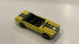 Yellow Convertible Mustang Cabrio Hot Wheels Toy Diecast Car
