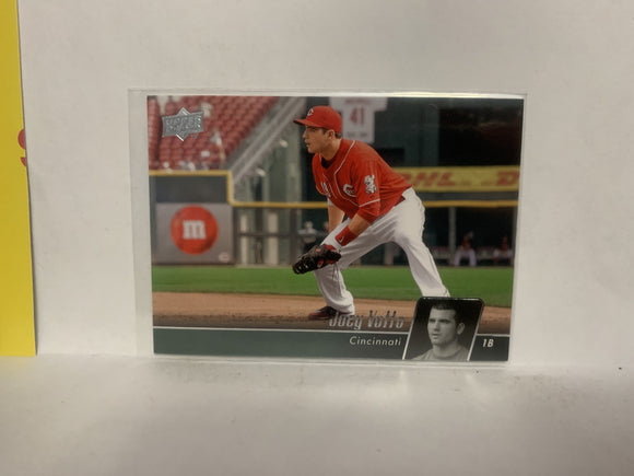#146 Joey Votto Cincinnati Reds 2010 Upper Deck Series 1 Baseball Card NG