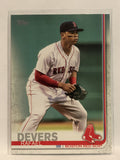 #228 Rafael Devers Boston Red Sox 2019 Topps Series One Baseball Card