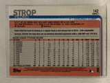 #142 Pedro Strop Chicago Cubs 2019 Topps Series One Baseball Card