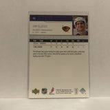 #11 Jim Slater Atlanta Thrashers 2006-07 Upper Deck Series One Hockey Card JI