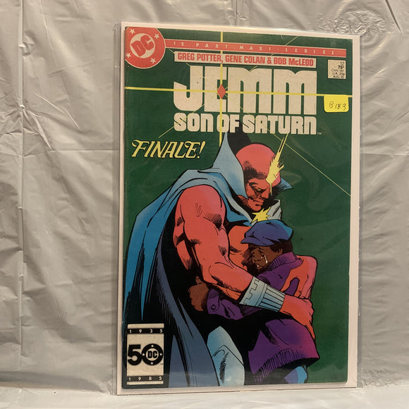 #12 Jemm Son of Saturn Finale 12 part Maxi Series DC Comics BH 8697