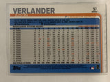 #57 Justin Verlander Houston Astros 2019 Topps Series One Baseball Card
