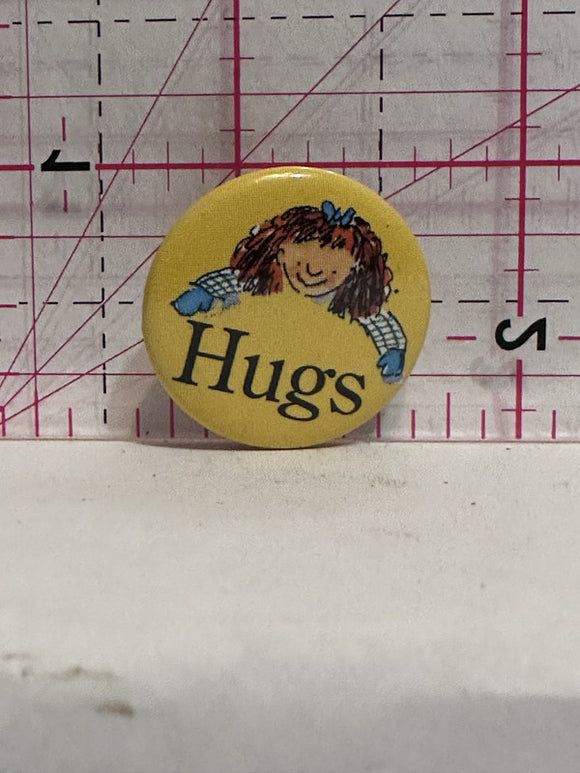 Hugs from a Child  Button Pinback