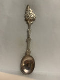 Christmas 1980 Sledding Souvenir Spoon