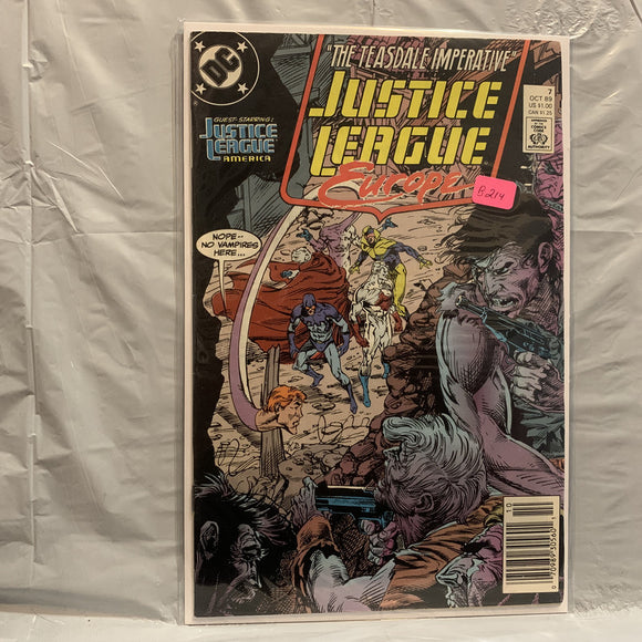 #Justice League Europe The Teasdale Imperative DC Comics BH 8698