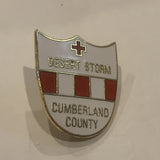 Desert Storm Cumberland County Crest Lapel Hat Pin AU
