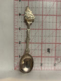 Christmas 1980 Sledding Souvenir Spoon
