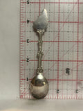 Christmas 1980 Sledding Souvenir Spoon