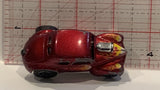 Red Flames Hot Rod Beetle Unbranded Toy Diecast Car