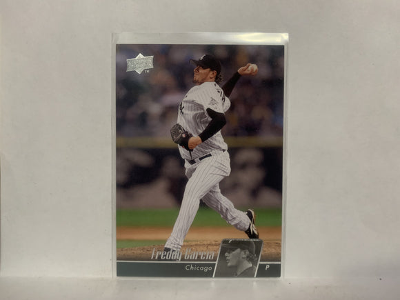 #136 Freddy Garcia Chicago White Sox 2010 Upper Deck Series 1 Baseball Card NG