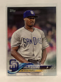 #186 Luis Perdomo San Diego Padres 2018 Topps Series One Baseball Card