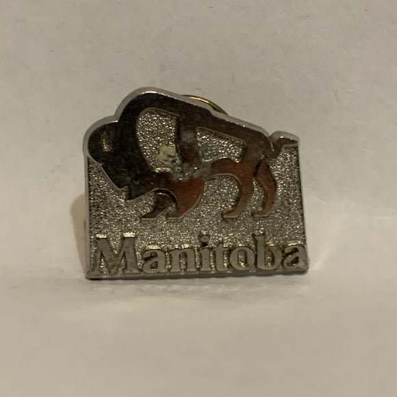 Manitoba Bison Logo Lapel Hat Pin