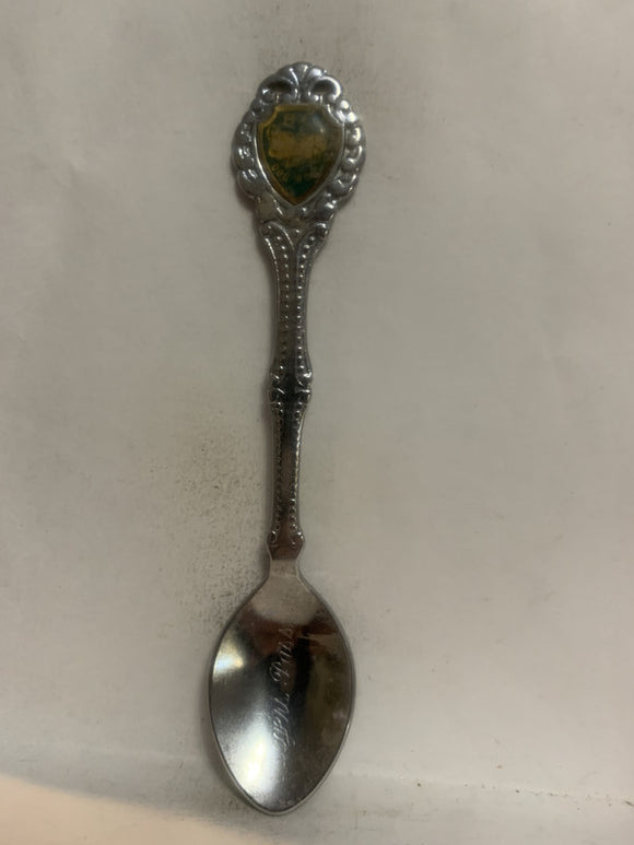 Rogers Pass BC Dogwood Flower Souvenir Spoon