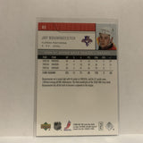 #83 Jay Bouwmeester Florida Panthers 2006-07 Upper Deck Series One Hockey Card JI