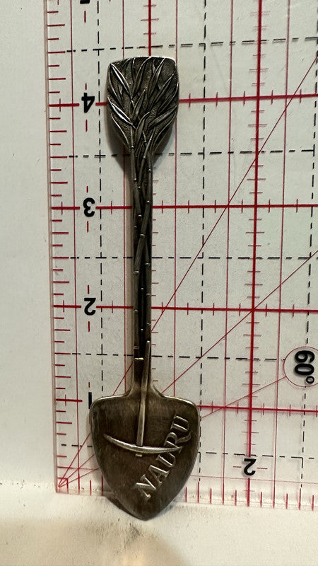 Nauru Island Bamboo Pick Axe Souvenir Spoon