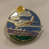 Olds Disbury Flying Assocaition Logo Lapel Hat Pin AV