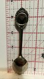 Pickering Ontario February Violet Flower Souvenir Spoon