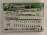 #198 Marcus Semien Oakland Athletics 2018 Topps Series One Baseball Card