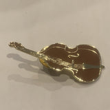 Cello Musical Instrument Lapel Hat Pin AV
