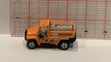 Orange Brush Fire Rescue Foam Fire Truck Matchbox Toy Diecast Car
