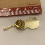 Cello Musical Instrument Lapel Hat Pin AV