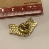 USA Curaco Friendship Flag Lapel Hat Pin AV