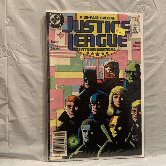 #7 Justice League International DC Comics BH 8730