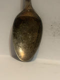 Flowered Teaspoon Souvenir Spoon