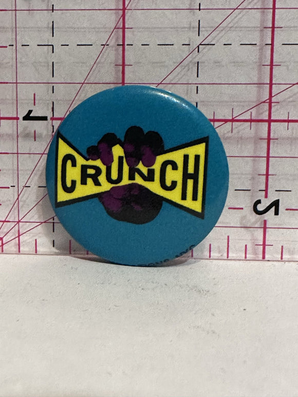 Crunch Logo  Button Pinback