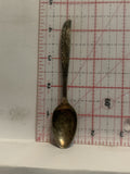 Flowered Teaspoon Souvenir Spoon