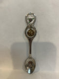 Key West Florida Hibiscus Flower Sand Dollar Souvenir Spoon