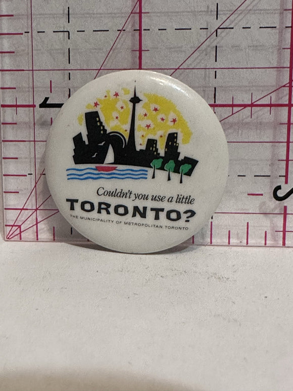 Couldn't you use a little Toronto  Button Pinback