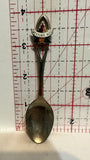 Westlock Alta Alberta Maple Leaf Souvenir Spoon
