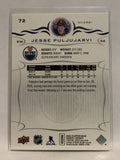 #72 Jesse Puljujarvi Edmonton Oilers 2018-19 Upper Deck Series One Hockey Card