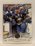 #24 Jason Pominville Buffalo Sabres 2018-19 Upper Deck Series One Hockey Card