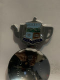 Red Deer Tea Pot Clock Alberta Souvenir Spoon