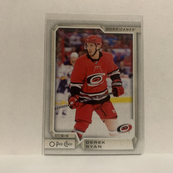 #320 Derek Ryan Carolina Hurricanes 2018-19 O-Pee-Chee Hockey Card JJ