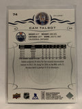 #74 Cam Talbot Edmonton Oilers 2018-19 Upper Deck Series One Hockey Card