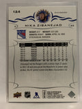 #124 Mika Zibanejad New York Rangers 2018-19 Upper Deck Series One Hockey Card