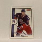 #142 Petr Nedved New York Rangers  2002-03 UD Victory Hockey Card AG