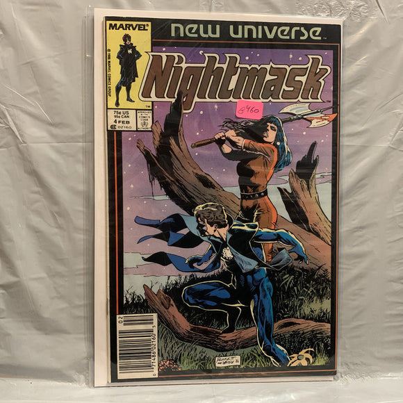 #4 Nightmask New Universe Marvel Comics BI 8751