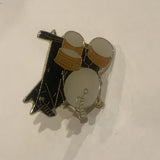 Drum Set Lapel Hat Pin AV