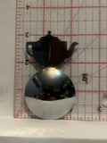 Red Deer Tea Pot Clock Alberta Souvenir Spoon