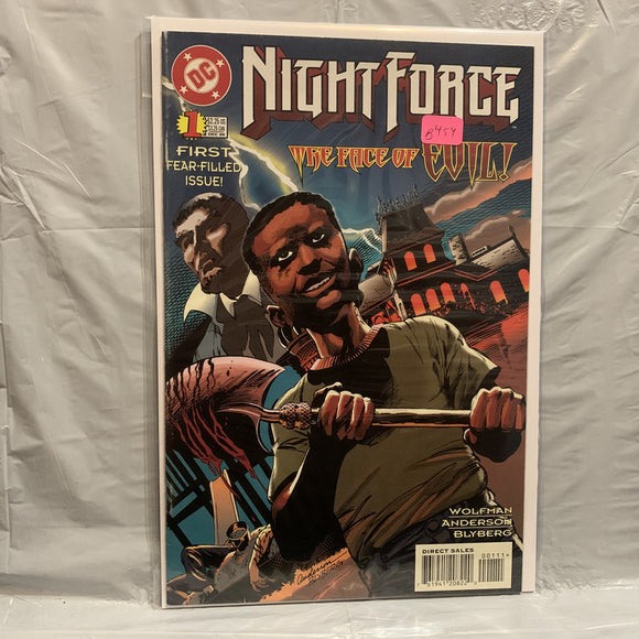 #1 Night Force The Face of Evil DC Comics BI 8755