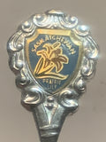 Saskatchewan Prairie Lily Flower Souvenir Spoon