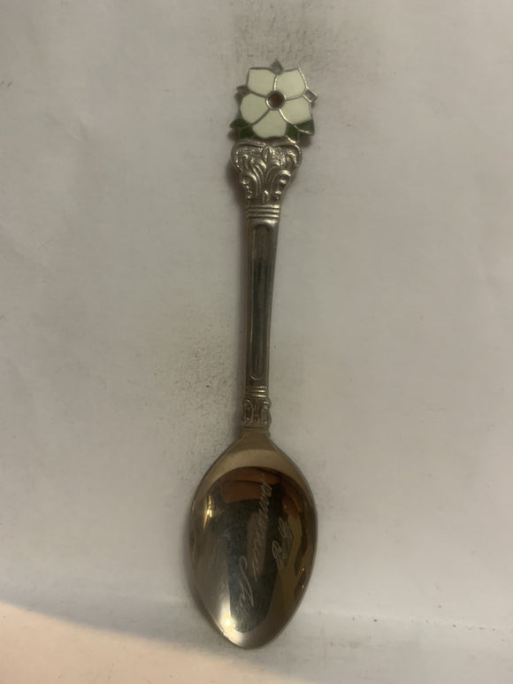Vancouver BC Dogwood Flower Souvenir Spoon