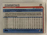 #255 Andrelton Simmons Los Angeles Angels 2019 Topps Series One Baseball Card