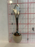 Edmonton Alberta Wild Rose Flower Souvenir Spoon