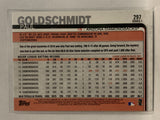 #297 Paul Goldschmidt Arizona Diamondbacks 2019 Topps Series One Baseball Card